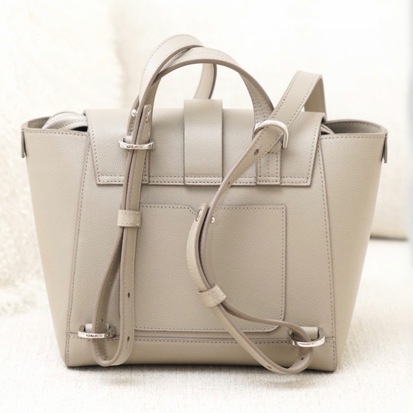 Senreve Mini Maestra Sand Pebbled Leather Shoulder bag NEW - Picture 15 of 15